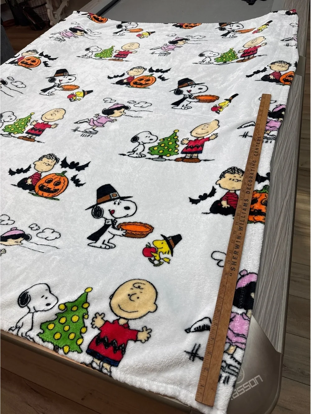 Peanuts Halloween Themed Polyester Blanket by Berkshire Blanket